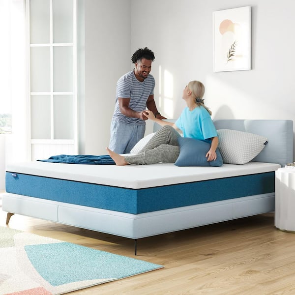 Molblly Queen Medium Memory Foam 10 in.Bed-in-a-Box Mattress