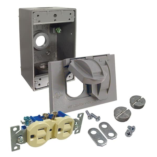 BELL N3R Gray Complete Duplex Flip Cover Kit