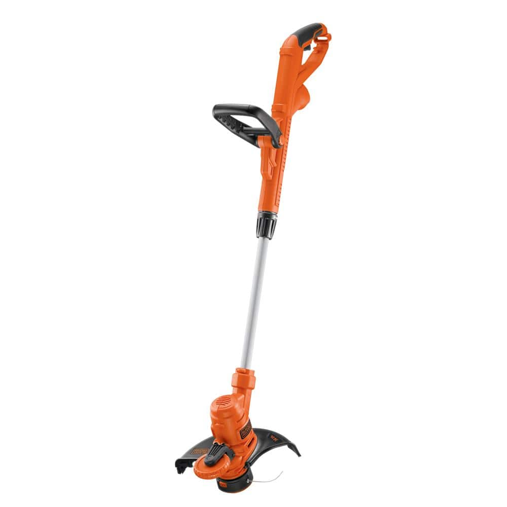 BLACK+DECKER 14 in. 6.5 AMP Corded Electric Single Line 2-in-1 String  Trimmer & Lawn Edger with Automatic Feed and POWERDRIVE GH900 - The Home  Depot