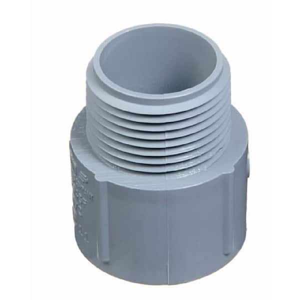 Carlon 3/4 in. Electrical PVC Male Adapter (E943E-125-HD)