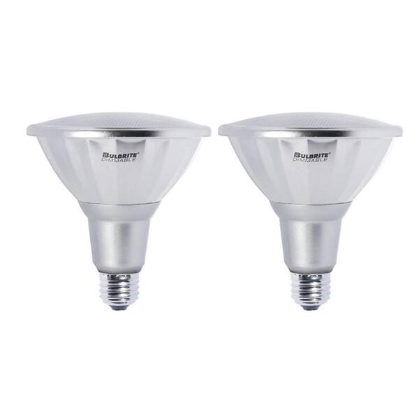 Bulbrite 90W Equivalent Soft White Light PAR38 Dimmable LED Wet Rated Light Bulb (2-Pack)