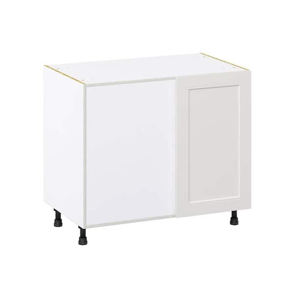 J COLLECTION 39 in. W x 34.5 in. H x 24 in. D Littleton Painted Gray ...