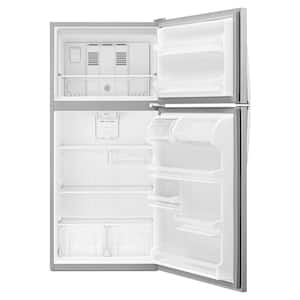 18.2 cu. ft. Top Freezer Refrigerator in Monochromatic Stainless Steel