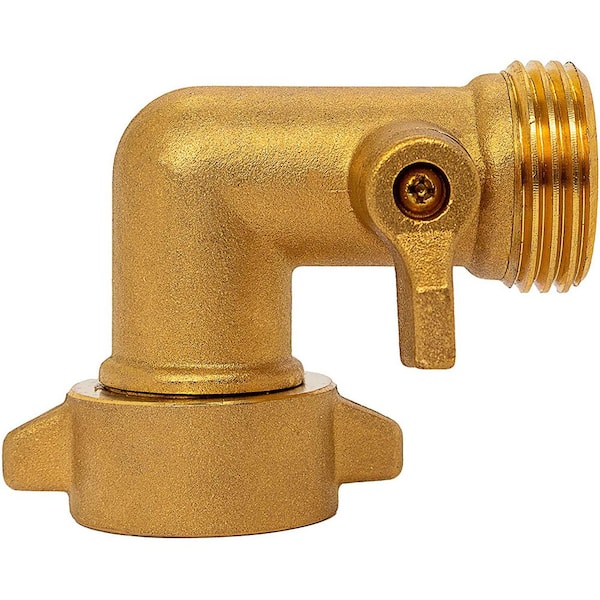 Hose adapter garden hose elbow connector 90 degree brass hose joint elbow 