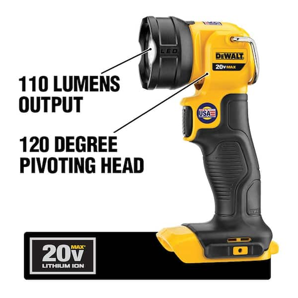 20V MAX Lithium-Ion Cordless 10 Tool Combo Kit, ATOMIC 20V MAX Brushless  1/2 in. Impact Wrench, and (2) 2Ah Batteries