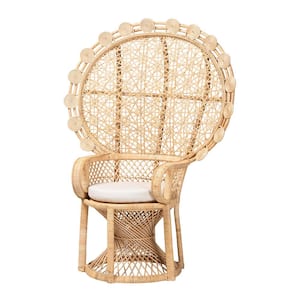 Hecate Natural Rattan Peacock Chair