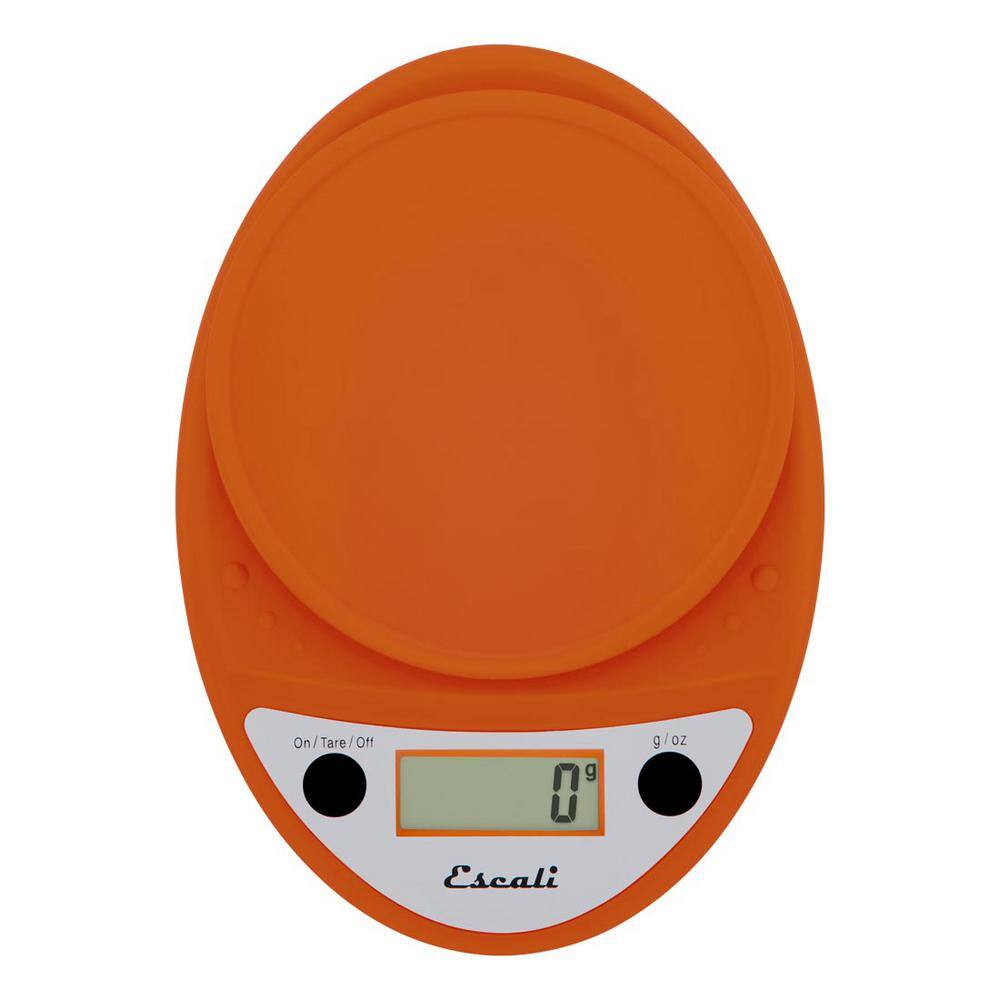 Escali Primo Orange Digital Kitchen Counter Scale