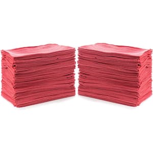 Red Shop Towels (Case of 600)