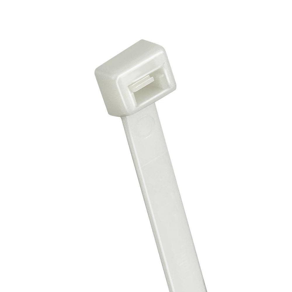 14 in. EXTRA Heavy Duty UL Rated Cable Zip Ties (20-Pack) Natural (White)