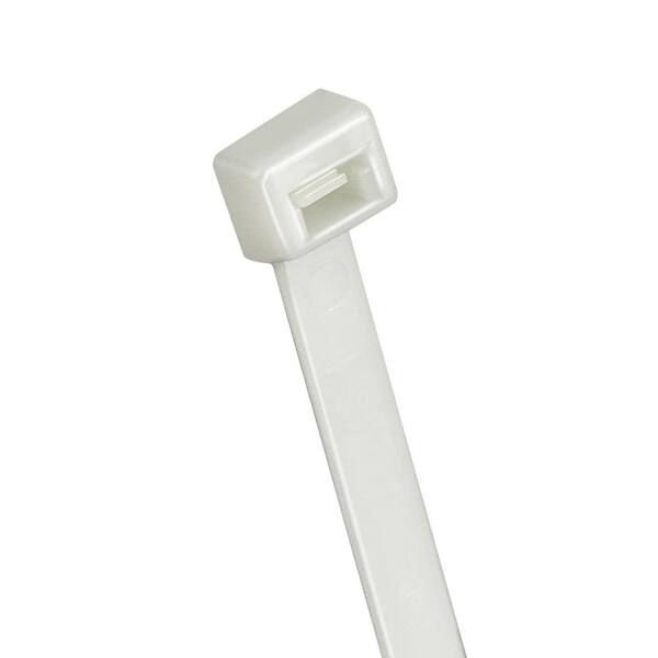 Unbranded 34 in. EXTRA Heavy Duty UL Rated Cable Zip Ties (20-Pack) Natural (White)