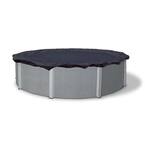 8-Year 12 ft. Round Navy Blue Above Ground Winter Pool Cover