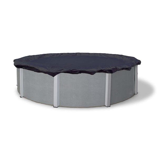 Blue Wave 8-Year 30 ft. Round Navy Blue Above Ground Winter Pool Cover