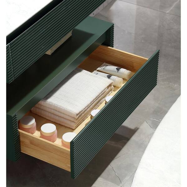 Lonni 36 in. W x 20.7 in. D x 19.6 in. H Floating Single Sink