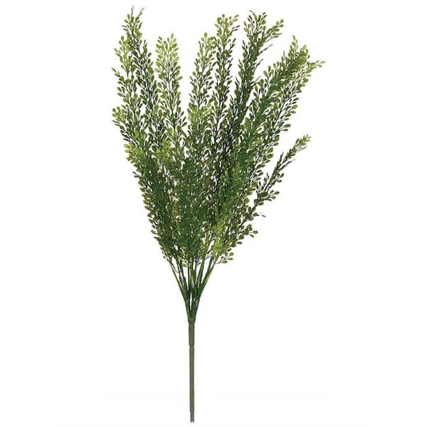 SULLIVANS Artificial 20 in. Green Seed Grass Spray