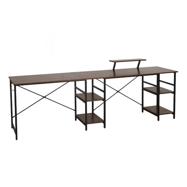 Reversible Office Desk With Drawers File Cabinet Techni Mobili L-Shaped ...