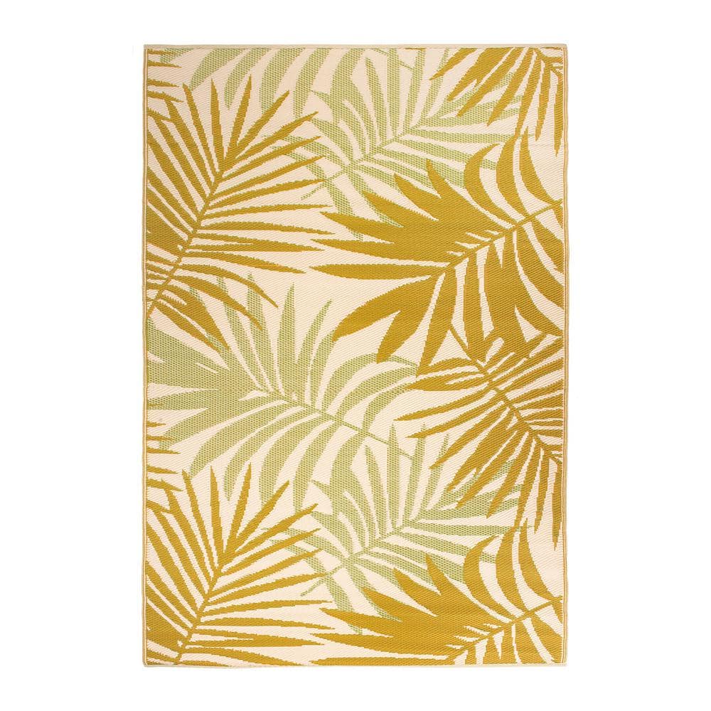 Hawaii Multi 8 ft. x 10 ft. Floral Reversible Plastic Outdoor Area Rug product image for price tracking