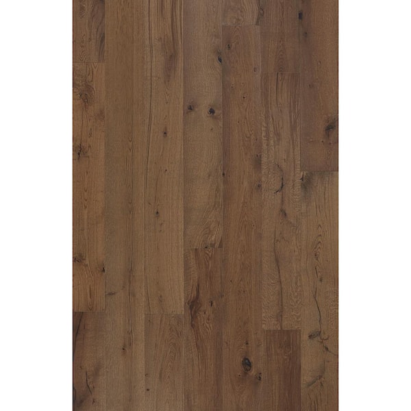 ASPEN FLOORING Sharkfin White Oak 9/16 in. T x 7.5 in. W Engineered Hardwood Flooring (23.3 sqft/case)
