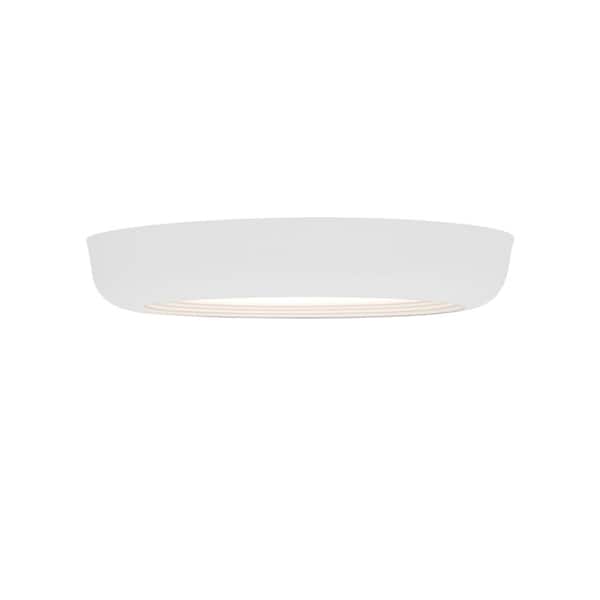 Commercial Electric 6 in. LED Flush Mount 800 Lumens Soft Commercial Electric 6 in. LED Flush Mount 800 Lumens Soft