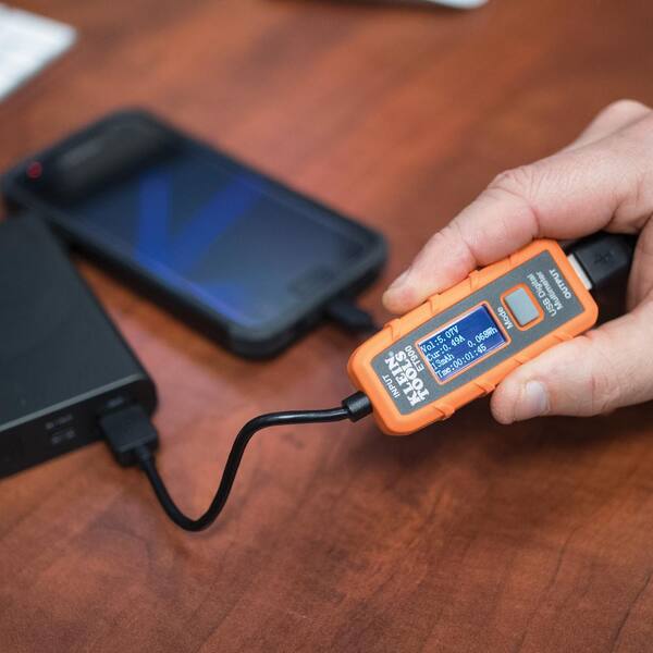 Klein Tools Type A Usb Digital Multimeter Et900 The Home Depot