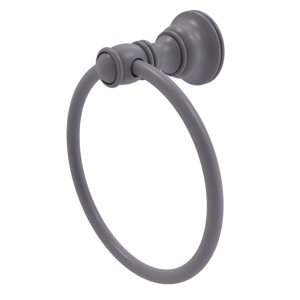 (1-Pack) Carolina Wall Mounted Towel Ring in Matte Gray price history on PriceWatchPro