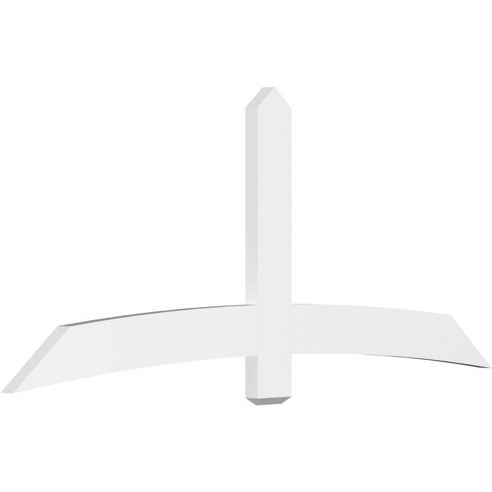 84 in. W x 35 in. H x 2 in. D x 6 in. F, 10/12 Pitch, Bellingham Signature Urethane Gable Bracket, Primed Tan price history on PriceWatchPro