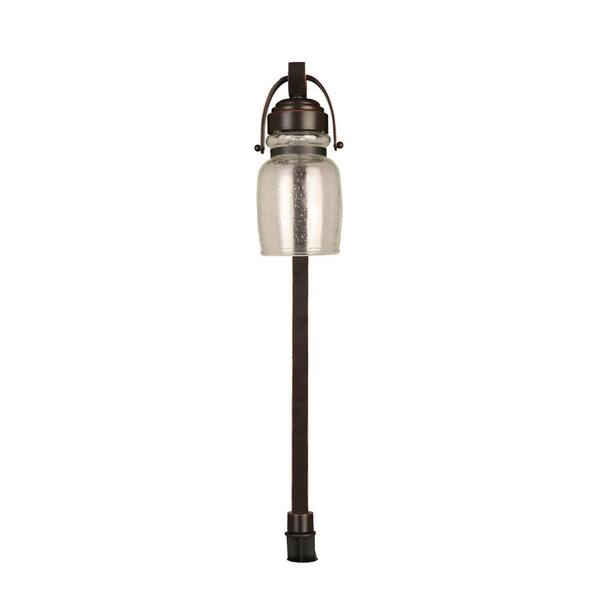 4.5-watt Oil Rubbed Bronze Outdoor LED Landscape Path Light by Hampton Bay for sale online 