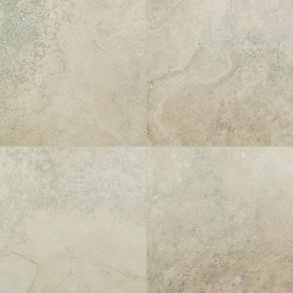 MSI Leighton Grey 20 in. X 20 in. Matte Porcelain Stone Look Floor and Wall Tile (13.90 sq. ft./Case)