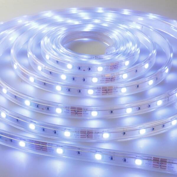 XTREME Plug-in Clear and Multi-Color 16.4 ft. LED Path Light with