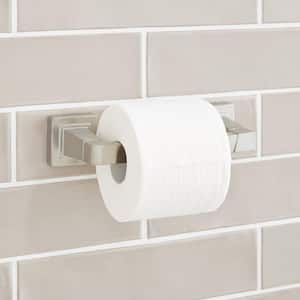 Rigi Wall Mounted Toilet Paper Holder in Brushed Nickel