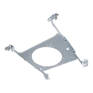 HL 6 in. Mounting Frame for Round and Square Canless Recessed Fixtures