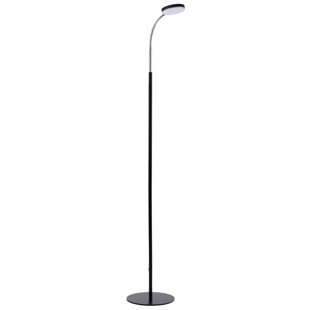 Task Plus Accent LED Floor Lamp -  Bostitch, VLED1800F-BLK-BOS