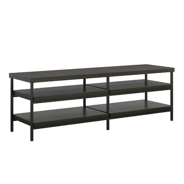 Ameriwood Home Seneca 60 in. Brown Oak TV Stand for TVs up to 60 in.
