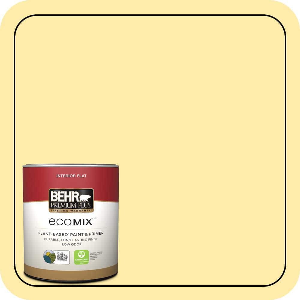 1 qt. #P300-3 Rite of Spring Flat EcoMix Plant-Based Interior Paint & Primer price history on PriceWatchPro