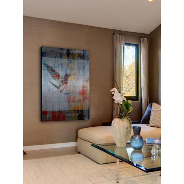 PARVEZ MICHEL INC 24 in. H x 16 in. W "Access Subconscious" by Parvez Taj Printed Brushed Aluminum Wall Art