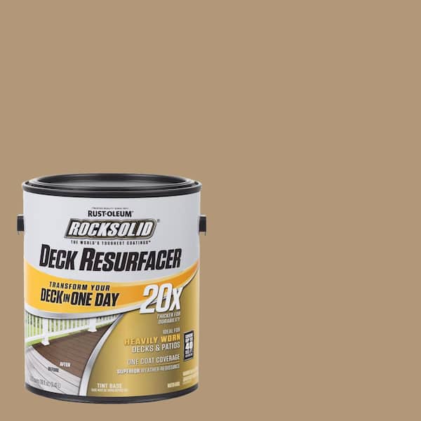 Rust-Oleum RockSolid 1 Gal. Sandstone Exterior 20X Deck Resurfacer