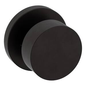 Privacy 5055 Oil Rubbed Bronze Bed/Bath Door Knob with 5046 Rose