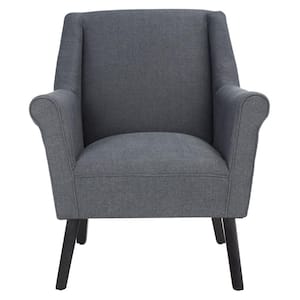 Videl Dark Gray Upholstered Accent Chairs