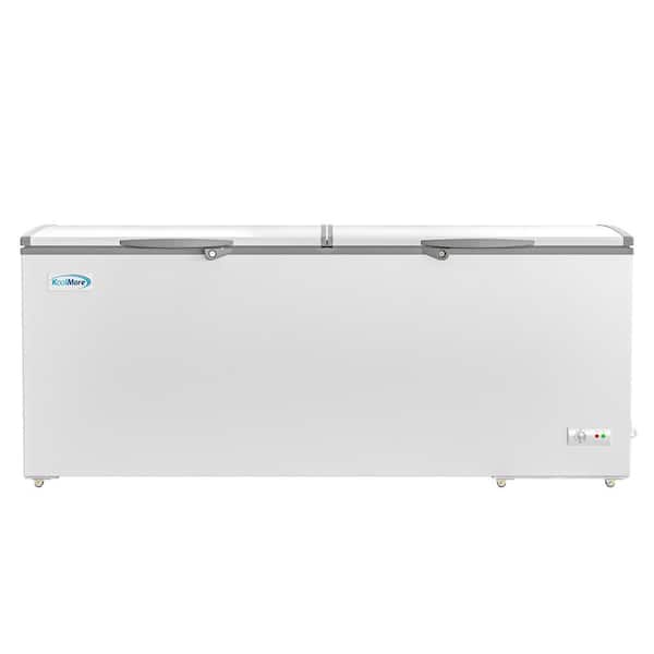 Koolmore 24 cu. ft. Manual Defrost Commercial Chest Freezer in White