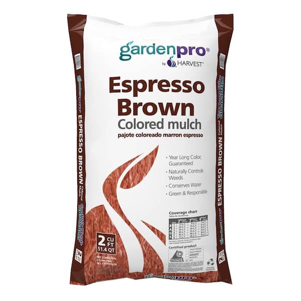 GARDEN PRO By Harvest 2-cu ft Brown Hardwood Mulch GARDEN PRO By Harvest 2-cu ft Brown Hardwood Mulch