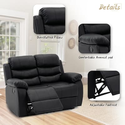 54.33 in. Pillow Top Arm Reclining Sofa