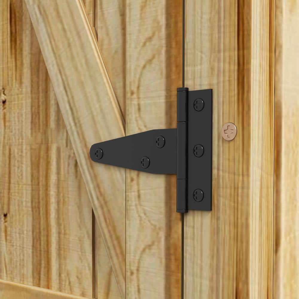 Natural Brown Wooden Outdoor Storage Cabinet with Shelving