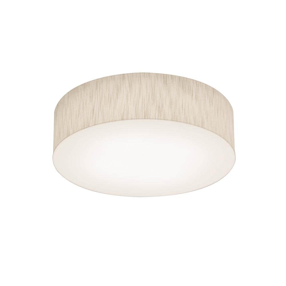 Anton 18-Watt Integrated LED Flushmount with Jute Shade price history on PriceWatchPro