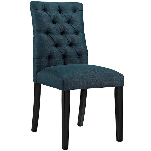 MODWAY Duchess Azure Fabric Dining Chair