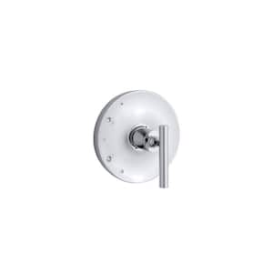 Purist Rite-Temp 1-Handle Tub and Shower Faucet Trim Kit with Lever Handle in Polished Chrome (Valve Not Included)