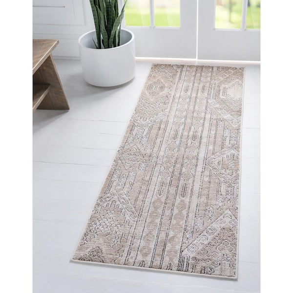 Portland Orford Tan 2 ft. 2 in. x 8 ft. Runner Rug