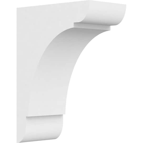 Ekena Millwork 5 in. x 14 in. x 10 in. Standard Olympic Architectural Grade PVC Corbel