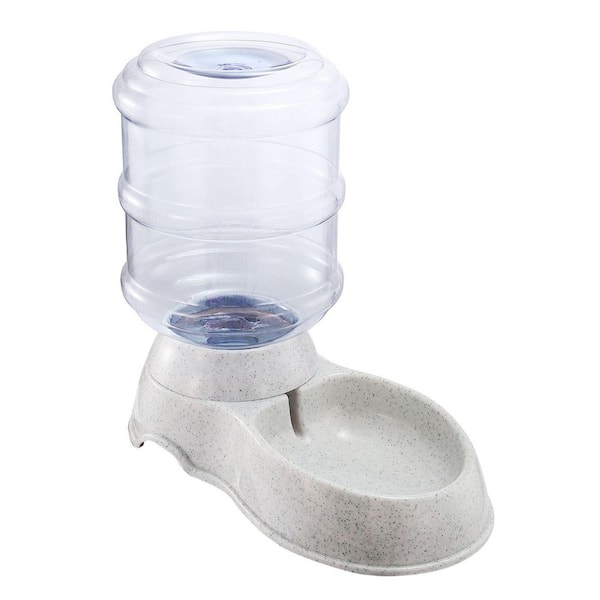 Cisvio 3.5L/1Gal Pet Water Dispenser Self-Dispensing Gravity Pets Water Feeder Automatic Pet Waterer Cat Dog