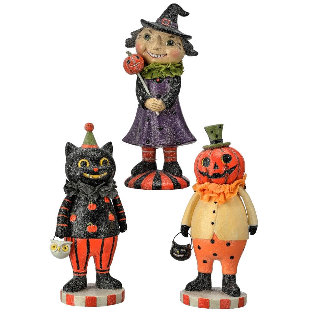 "8.5"" Resin Retro Halloween Children Set of 3" price history on PriceWatchPro