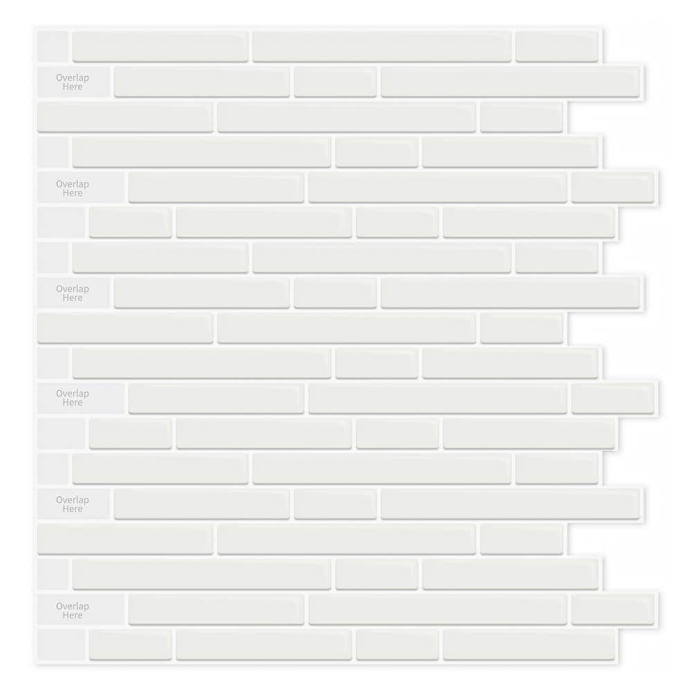 Have a question about LONGKING Strip Mosaic Marble White 12 in. x12 in ...