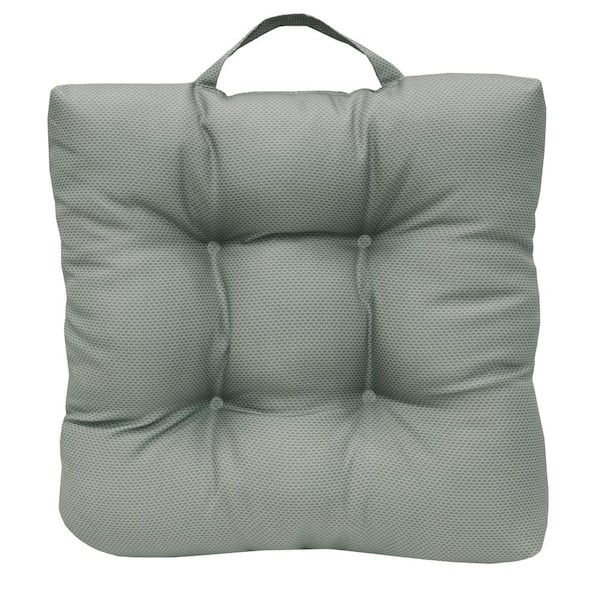 OUTDOOR DECOR BY COMMONWEALTH 20 in. x 20 in. Sunny Citrus Outdoor Cushion Adirondack in Grey - Includes 1-Adirondack Cushion
